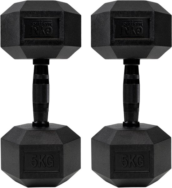 Hexa Kurzhantel-Set 1 - 3 - 5 kg (6 Kurzhanteln - 18 kg)
