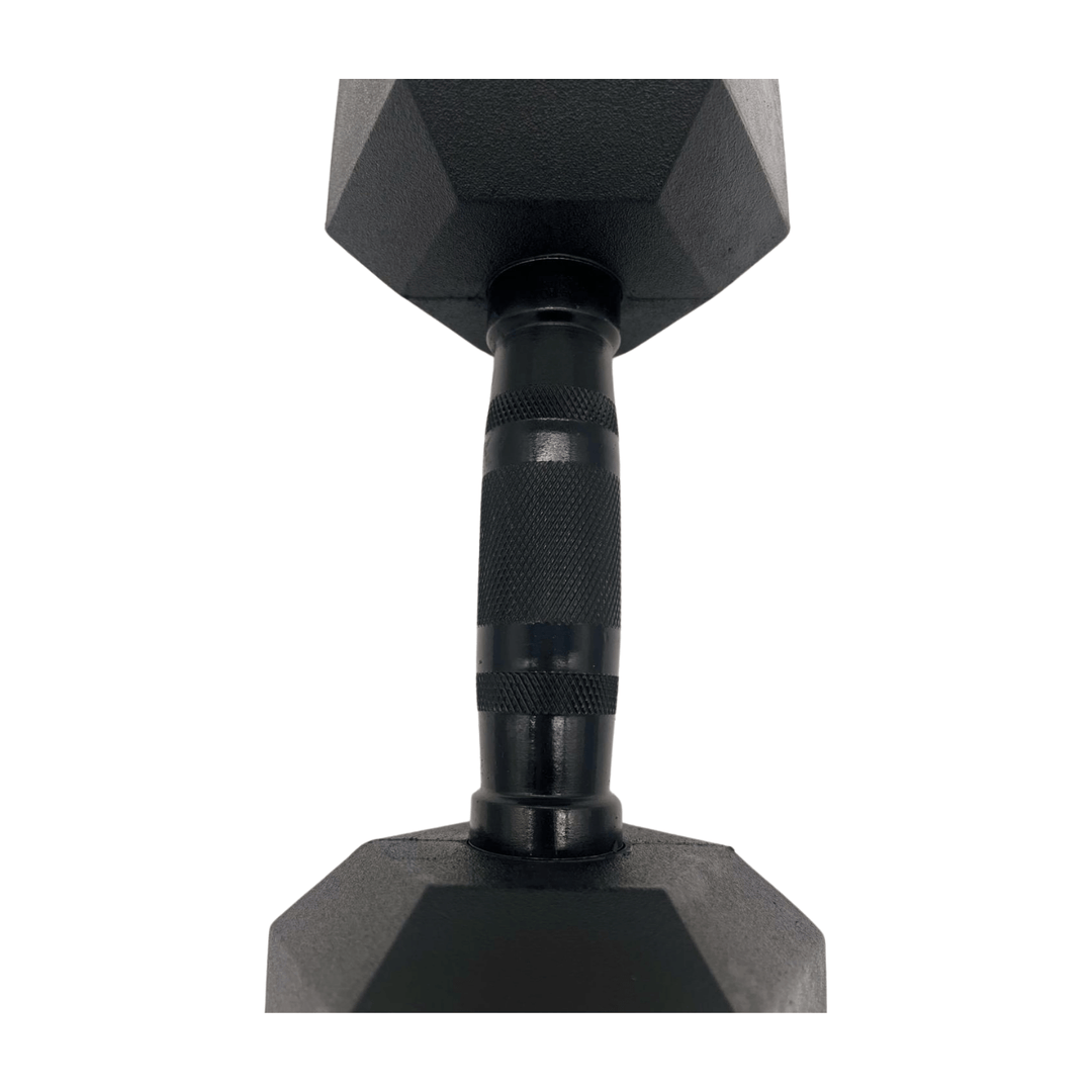 Set (2 Stück) Hexagon Kurzhanteln / Hexa Kurzhanteln 7,5 kg Schwarz