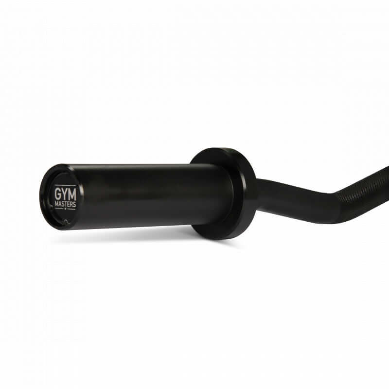 Gym Masters schwarze Curlstange / EZ-Stange (Premium) - 50MM - 120cm