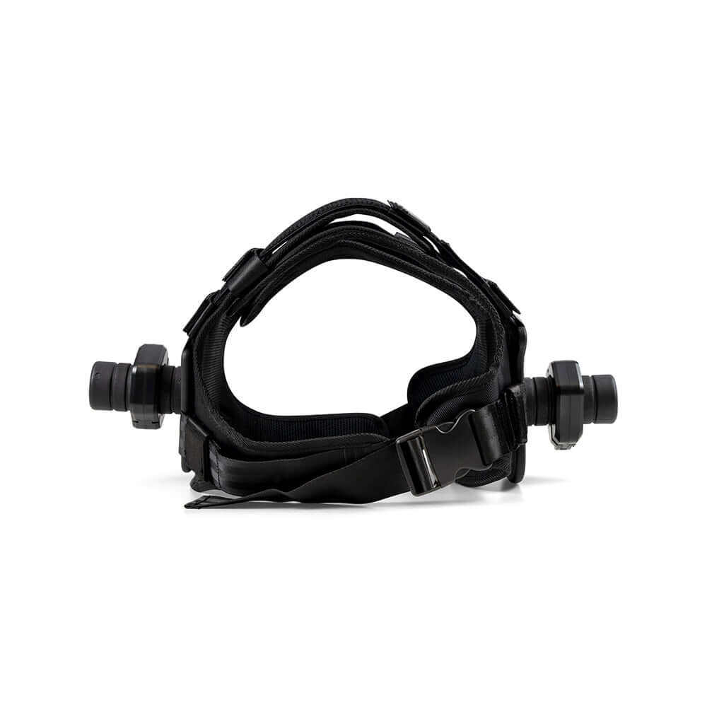 Verstellbare Gewichtsweste bis 75 kg mit 50-mm-Hantelscheiben für optimales Training.