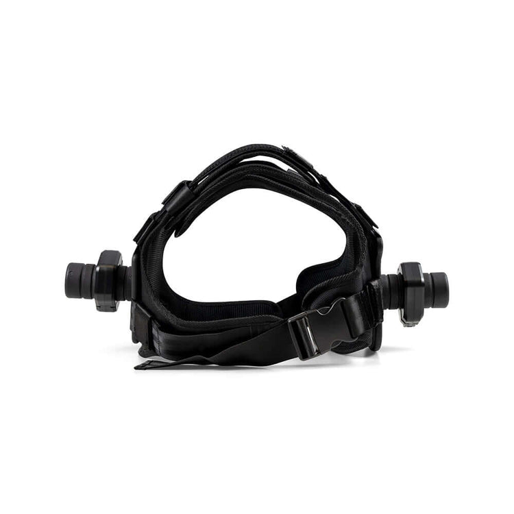 Verstellbare Gewichtsweste bis 75 kg mit 50-mm-Hantelscheiben für optimales Training.
