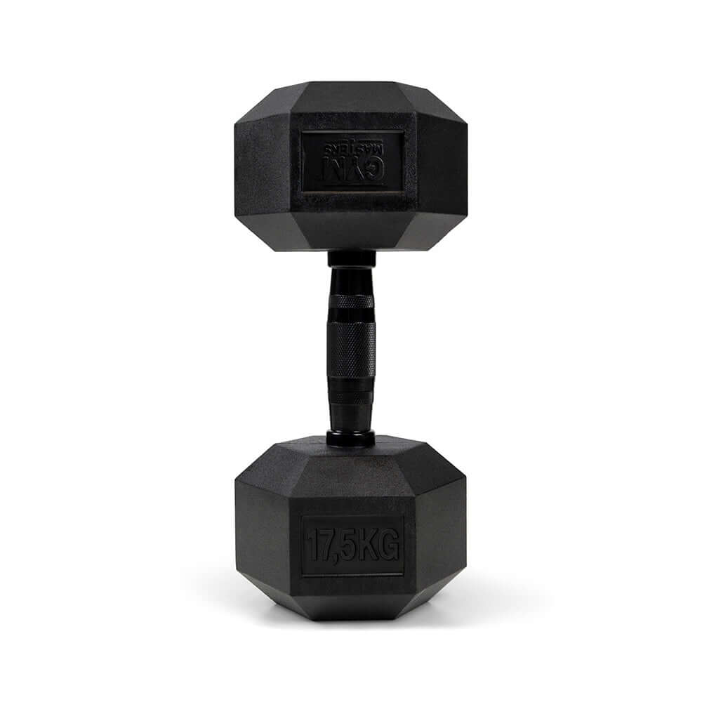 Hexa-Dumbbell 17,5 kg (1 Stück) für intensive Trainings mit professionellem Look.