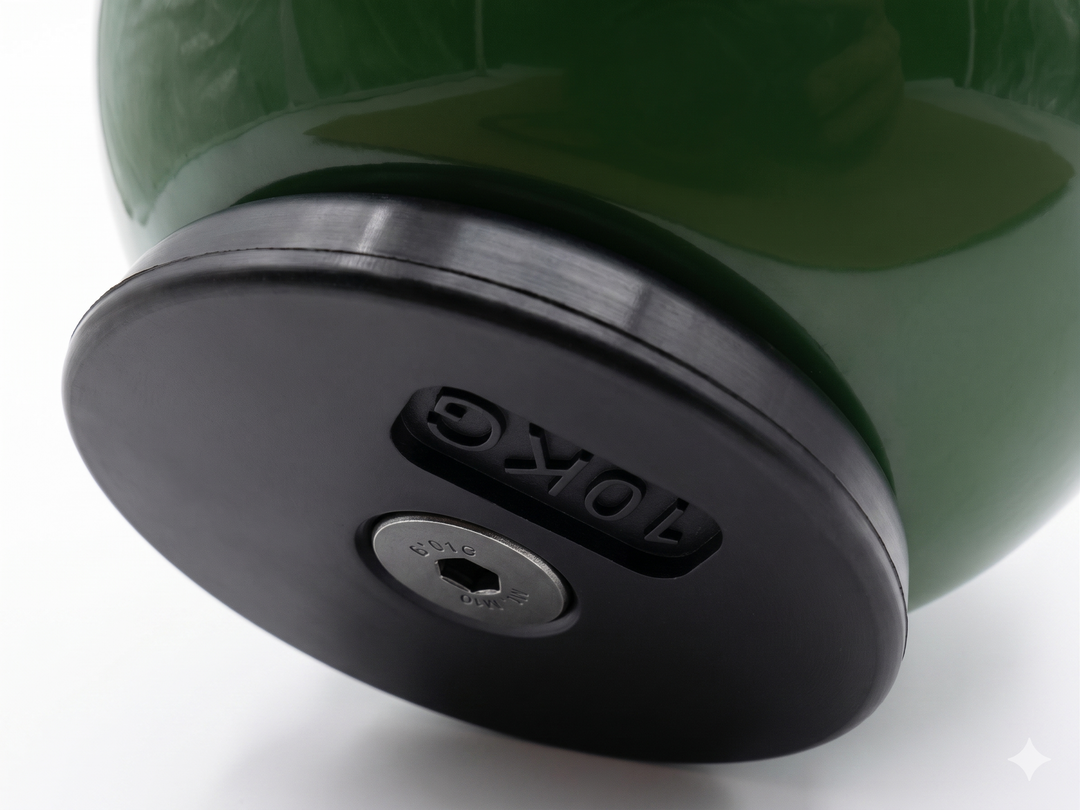 Vinyl kettlebell 10 kg