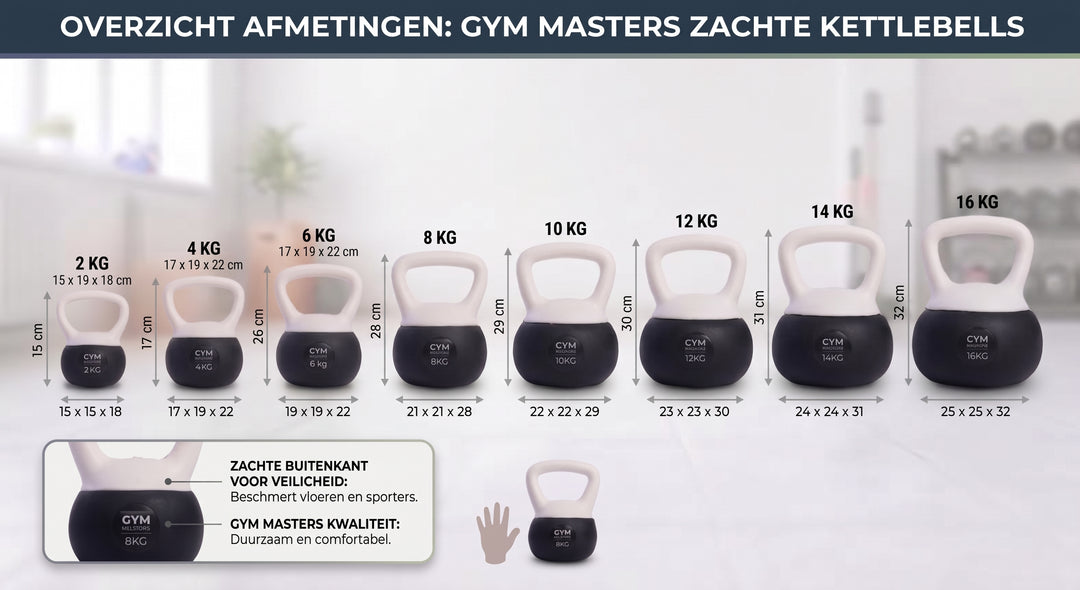 Weiche Kettlebell 12 KG
