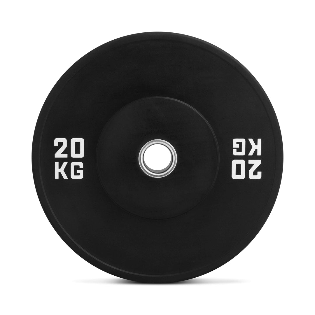 Bumper Plate 20 KG (2 Stück - Set) – Gummischeibe mit 50 mm Edelstahlbohrung