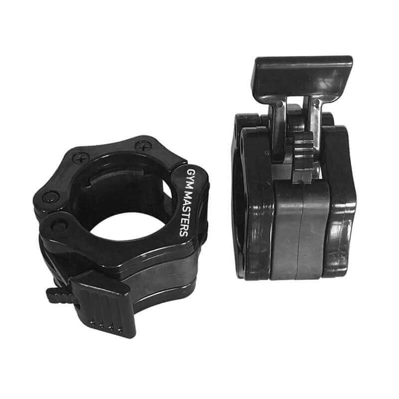 Gym Masters Halterstangen-Set – 150 cm Langhantel + Lockjaw-Verschlüsse (50 mm) für sicheres Training.