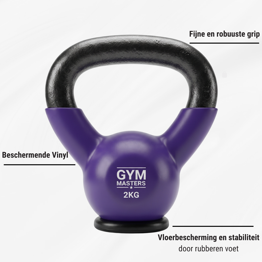 Vinyl kettlebell 2 kg